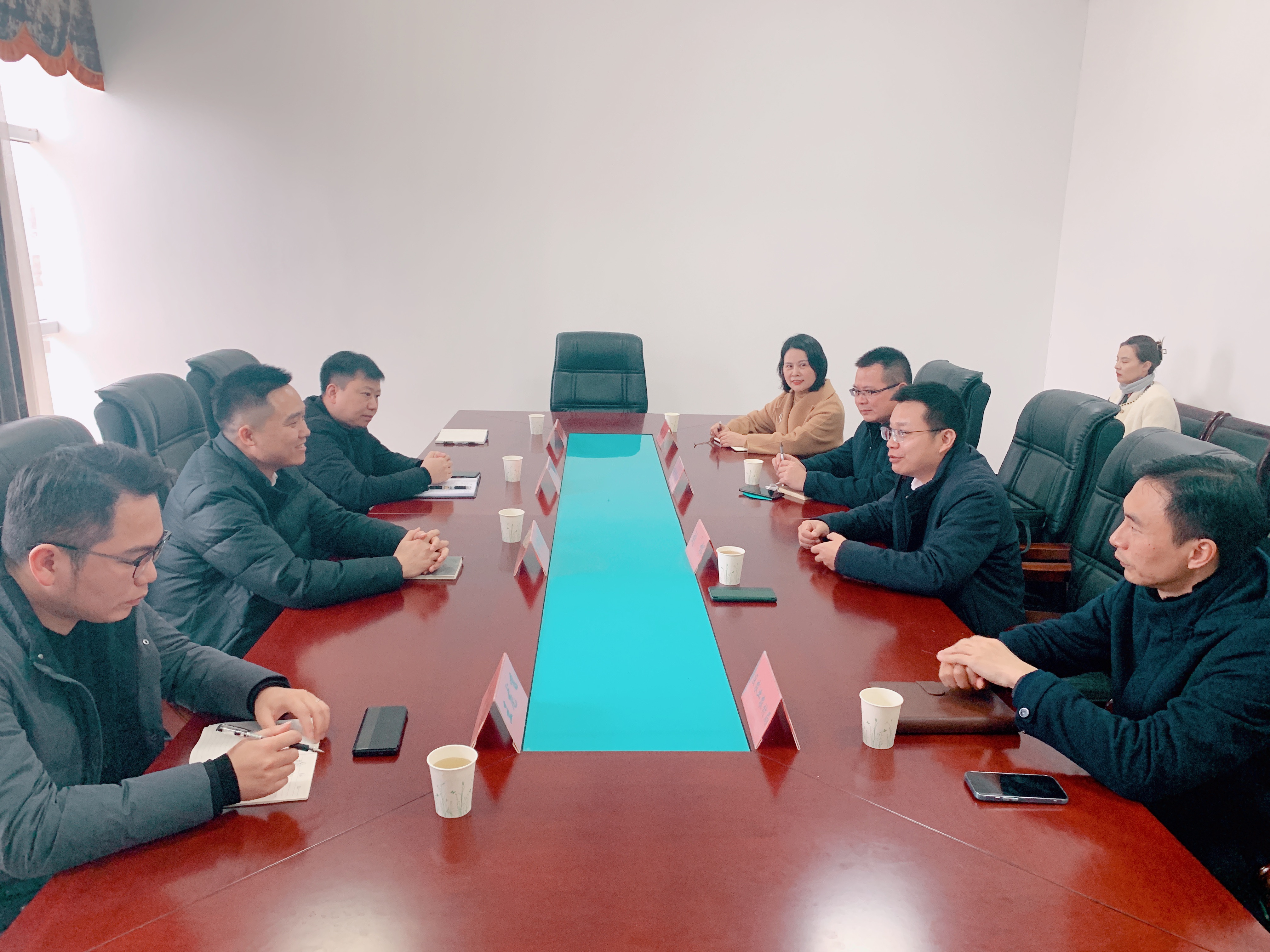 李柳萌一行赴萍乡市安源区考察洽谈项目