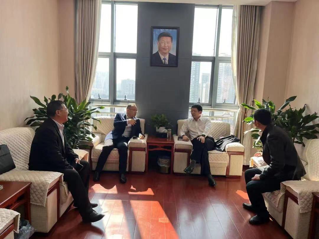 王信斐一行赴会昌县推进供销物流园及县域商业体系的建设工作