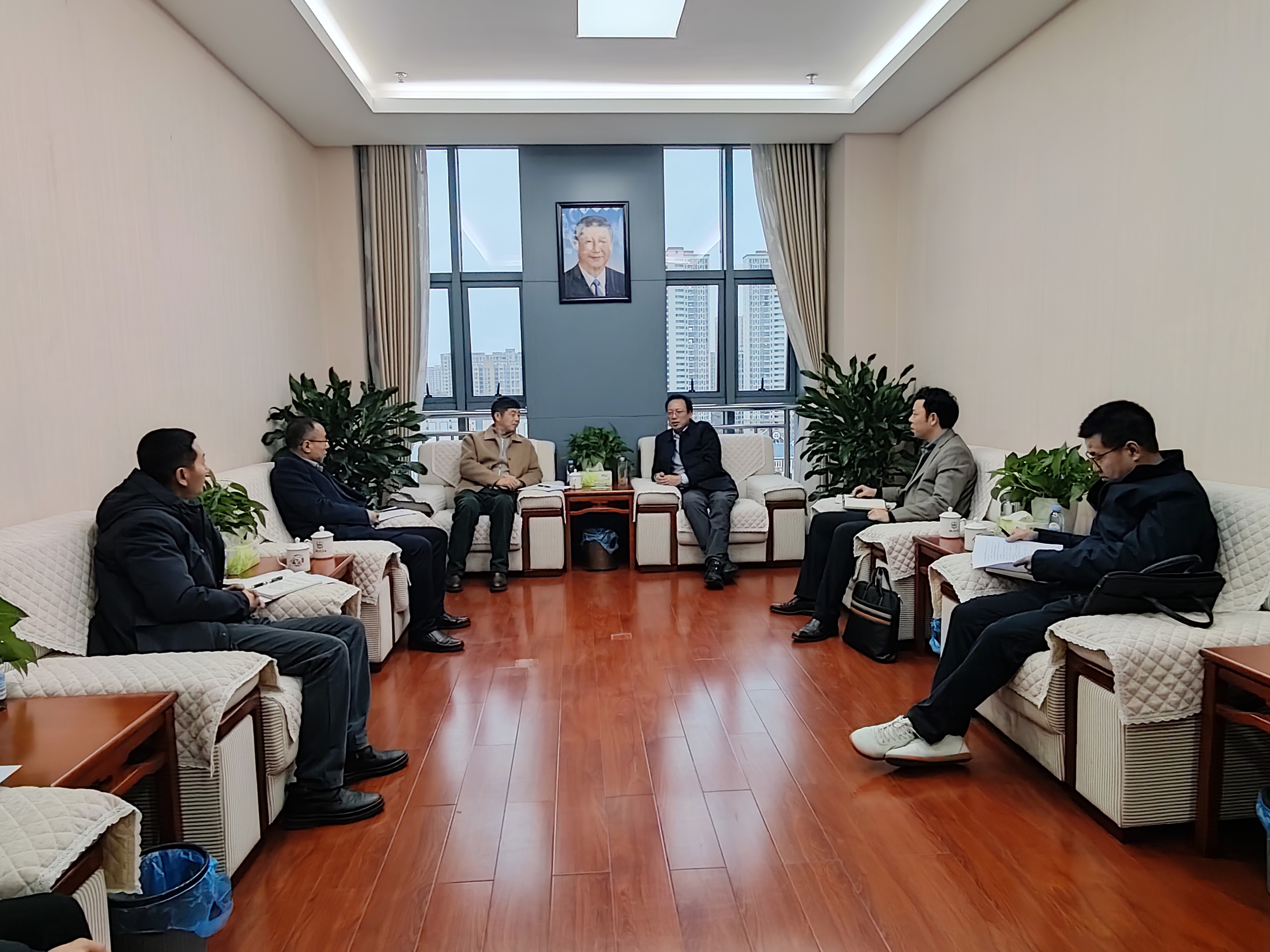 陈昭玖带队赴会昌县拜访县委主要领导并对会昌园区作调研检查